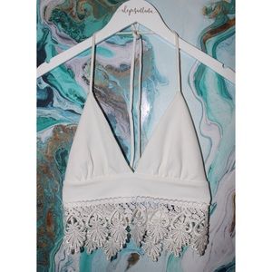 Windsor Halter Crop Top